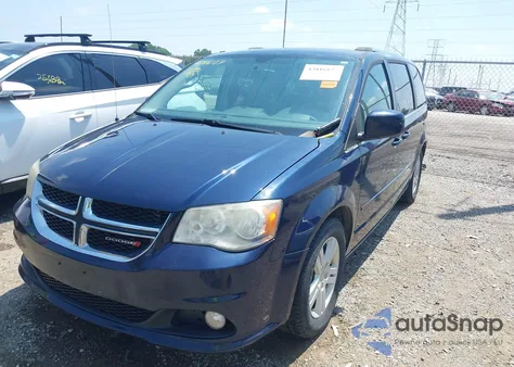 2013 Dodge Grand Caravan Crew from USA, damaged, VIN 2C4RDGDG2DR586322